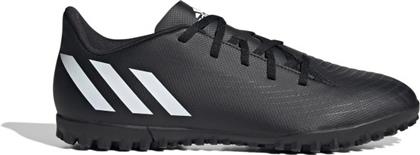 Adidas Predator Edge.4 TF Χαμηλά Ποδοσφαιρικά Παπούτσια με Σχάρα Core Black / Cloud White / Vivid Red από το Zakcret Sports