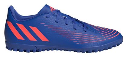 Adidas Predator Edge.4 TF Χαμηλά Ποδοσφαιρικά Παπούτσια με Σχάρα High Res Blue / Turbo