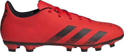 Adidas Predator Freak.4 FxG Χαμηλά Ποδοσφαιρικά Παπούτσια με Τάπες Κόκκινα