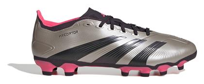 Adidas Predator League MG Χαμηλά Ποδοσφαιρικά Παπούτσια με Τάπες Μπεζ