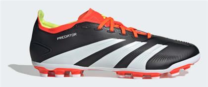 adidas Predator League Ποδοσφαιρικά Παπούτσια με Τάπες Core Black / Cloud White / Solar Red