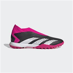 Adidas Predator Precision.3 TF Χαμηλά Ποδοσφαιρικά Παπούτσια με Σχάρα Core Black / Cloud White / Team Shock Pink 2