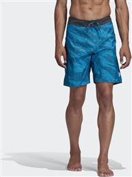 Adidas Primeblue CLX Shorts Ανδρικό Μαγιό Βερμούδα Sharp Blue με Σχέδια από το HallofBrands