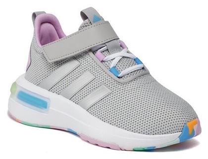 Adidas Racer TR23 El K Αθλητικά Παιδικά Παπούτσια Running με Σκρατς Γκρι