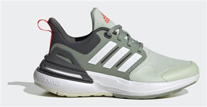 Adidas RapidaSport K Αθλητικά Παιδικά Παπούτσια Running με Κορδόνια Linen Green / Silver Green / Cloud White