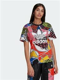 Adidas Rich Mnisi Γυναικείο T-shirt με Στάμπα