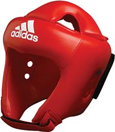Adidas Rookie ADIBH01 Κάσκα Πυγμαχίας Παιδική Aνοιχτού Τύπου από Συνθετικό Δέρμα Κόκκινη από το Plus4u