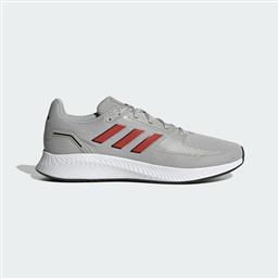 Adidas Run Falcon 2.0 Ανδρικά Αθλητικά Παπούτσια Running Grey Two / Vivid Red / Core Black