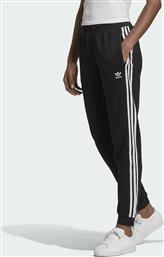 Adidas Slim Ψηλόμεσο Παντελόνι Γυναικείας Φόρμας με Λάστιχο Μαύρο από το Modivo