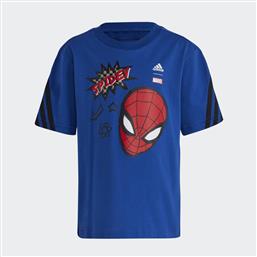 Adidas Spider-Man Παιδικό T-shirt Μπλε