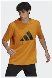 Adidas Sportswear Future Icons Αθλητικό Ανδρικό T-shirt Focus Orange με Λογότυπο