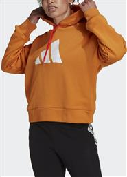 Adidas Sportswear Future Icons Γυναικείο Φούτερ με Κουκούλα Focus Orange από το Cosmos Sport