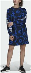 Adidas Sportswear Marimekko Mini All Day Φόρεμα Μακρυμάνικο Μπλε