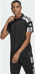 Adidas Squadra 21 M Ανδρικό T-shirt Polo Μαύρο από το MybrandShoes