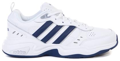 Adidas Strutter Unisex Chunky Sneakers Cloud White / Dark Blue / Matte Silver από το Spartoo