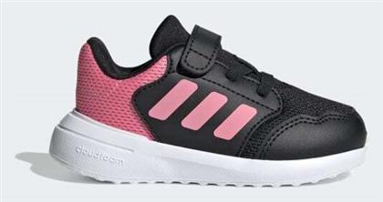 adidas Tensaur Core Black / Bliss Pink / Cloud White από το SerafinoShoes