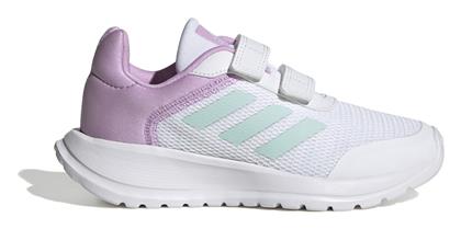 Adidas Tensaur Run 2.0 Αθλητικά Παιδικά Παπούτσια Running με Σκρατς Λευκά