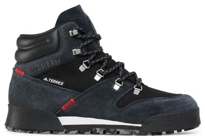 Adidas Terrex Snowpitch Cold.Rdy Ανδρικά Ορειβατικά Μποτάκια Αδιάβροχα Core Black / Scarlet από το MybrandShoes