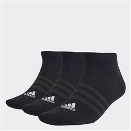 Adidas Thin Light Αθλητικές Κάλτσες Μαύρες 3 Ζεύγη από το MybrandShoes
