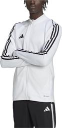 Adidas Tiro 23 League Ανδρική Ζακέτα με Φερμουάρ Λευκή