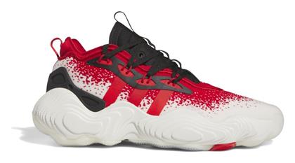 adidas Trae Young 3 Χαμηλά Μπασκετικά Παπούτσια Off White / Red / Core Black