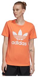 Adidas Trefoil Αθλητικό Γυναικείο T-shirt Semi Coral από το SportsFactory