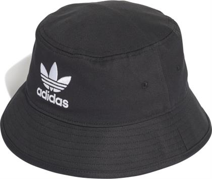 Adidas Trefoil Υφασμάτινo Ανδρικό Καπέλο Στυλ Bucket Black / White από το Spartoo