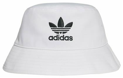adidas Trefoil Υφασμάτινo Καπέλο Bucket Λευκό από το E-tennis
