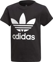 Adidas Παιδικό T-shirt για Αγόρι Μαύρο Trefoil Tee από το Spartoo