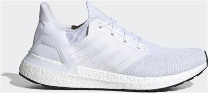 Adidas Ultraboost 20 Ανδρικά Αθλητικά Παπούτσια Running Λευκά από το Modivo