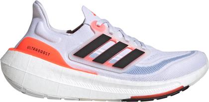 Adidas Ultraboost Light Γυναικεία Αθλητικά Παπούτσια Running Cloud White / Core Black / Solar Red από το Cosmos Sport