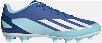 Adidas X Crazyfast.4 FxG Χαμηλά Ποδοσφαιρικά Παπούτσια με Τάπες Bright Royal / Cloud White / Solar Red από το MybrandShoes