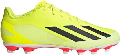 Adidas X Crazyfast Club FxG Χαμηλά Ποδοσφαιρικά Παπούτσια με Τάπες Κίτρινα