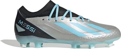 Adidas X Crazyfast Messi.3 FG Χαμηλά Ποδοσφαιρικά Παπούτσια με Τάπες Ασημί από το Outletcenter