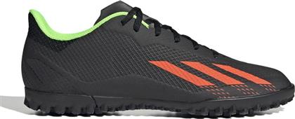 Adidas X Speedportal 4 TF Χαμηλά Ποδοσφαιρικά Παπούτσια με Σχάρα Core Black / Solar Red / Solar Green από το Outletcenter