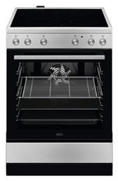 AEG Ελεύθερη με Κεραμικές Εστίες Inox CCB6400CBM