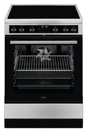 AEG Ελεύθερη με Κεραμικές Εστίες Inox CCB6693APM
