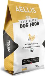 Aellis Oven Baked 10kg Ξηρά Τροφή για Ενήλικους Σκύλους με Κοτόπουλο