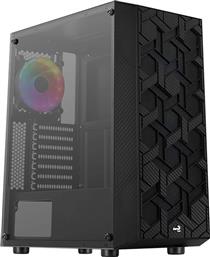 Aerocool Hive FRGB v3 Gaming Midi Tower Κουτί Υπολογιστή με Πλαϊνό Παράθυρο Μαύρο από το Public