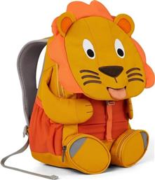 Affenzahn Lion Σχολική Τσάντα Πλάτης Νηπιαγωγείου σε Πορτοκαλί χρώμα Μ20 x Π12 x Υ31cm από το Spitishop
