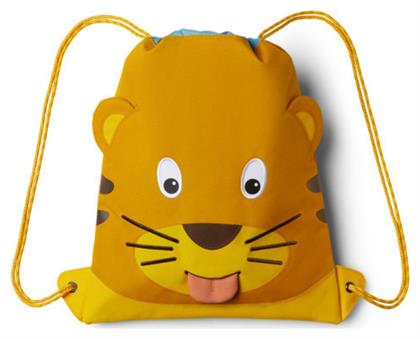 Affenzahn Timmy Tiger Παιδική Τσάντα Πουγκί Πορτοκαλί 28.5x14.5εκ.