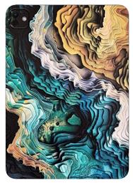 Αυτοκόλλητο Skin Προστασίας Πλάτης Ipad Air 11'' 2025 Gams Premium Vinyl Skin Back Plate Topographic Gams-vnl-skin-tpg-001-089
