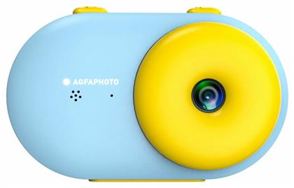 AgfaPhoto Realikids Water Proof Compact Φωτογραφική Μηχανή 32MP με Οθόνη 2.4'' Μπλε