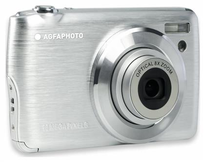 AgfaPhoto Realishot Dc8200 18MP Full HD (1080p) Οπτικό Ζουμ 8x Ασημί από το e-shop