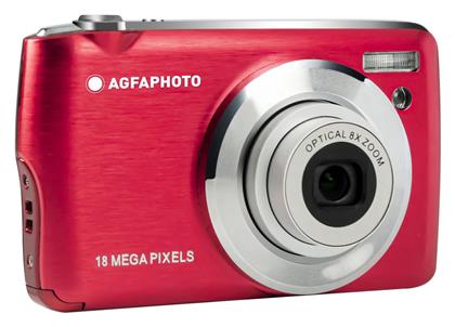 AgfaPhoto Realishot DC8200 18MP Full HD (1080p) Οπτικό Ζουμ 8x Κόκκινη από το e-shop