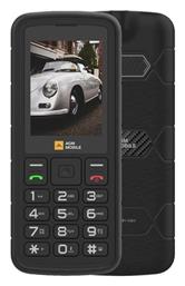 AGM M9 Dual SIM Ανθεκτικό Κινητό με Μεγάλα Κουμπιά (Ελληνικό) Μαύρο