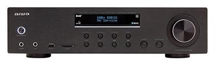 Aiwa AMR-200DAB/BK Τελικός Ενισχυτής Hi-Fi Stereo 100W/4Ω Μαύρος