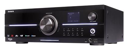 Aiwa AVR-7210 Ραδιοενισχυτής Home Cinema 4K 7.2 Καναλιών 110W/8Ω 130W/6Ω με HDR και Dolby Atmos Μαύρος