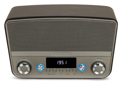 Aiwa BSTU-750BΚ Επιτραπέζιο Ραδιόφωνο Ρεύματος με Bluetooth και USB Μαύρο