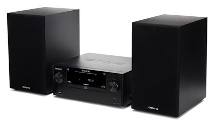 Aiwa Ηχοσύστημα 2.0 MSBTU-500 127-01-000072 50W με CD / Digital Media Player και Bluetooth Μαύρο